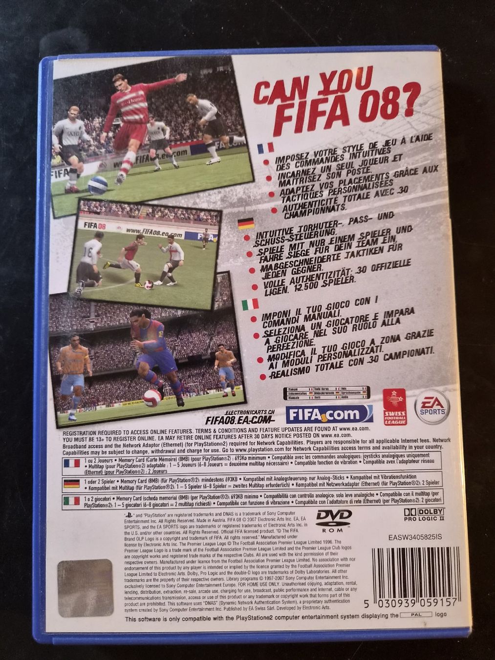 Giochi: FIFA 08 Game für PS2 – Usato da S-chanf venduto da pat_9lxp 1