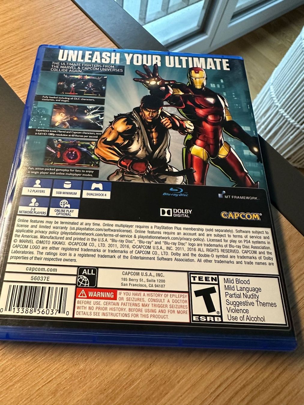 Spiele: Ultimate Marvel vs Capcom 3 - PS4 – Gebraucht aus La Tour-de-Peilz von  1