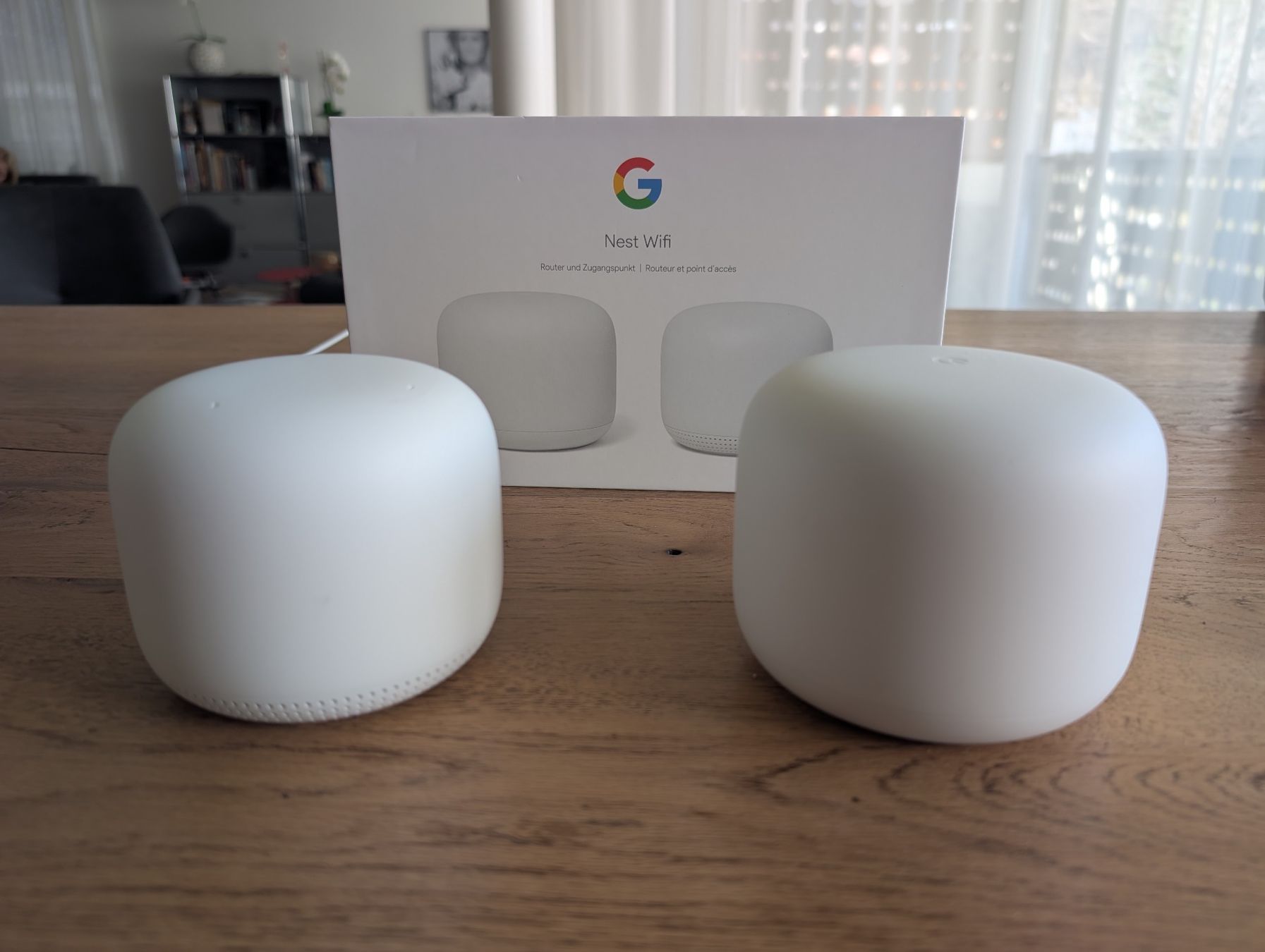 Modem & Router: Google Nest Wifi Router mit Zugangspunkt – Usato da Visp venduto da oroant