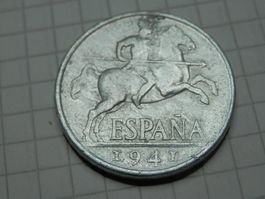 Spanien 10 Centimos, 1941