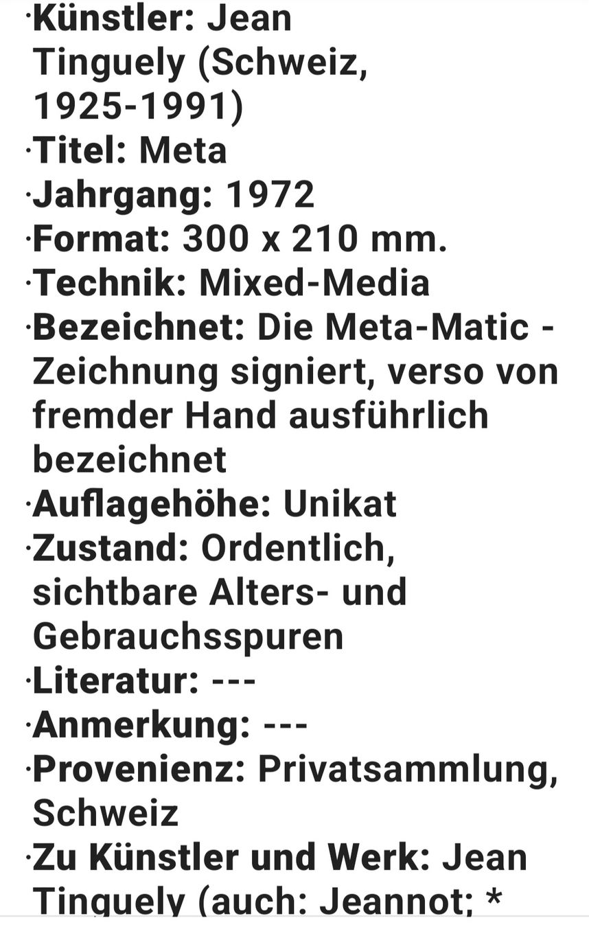 Reisekoffer: Tinguely Meta-Matic 1972 Buchkoffer – Neu (gemäss Beschreibung) aus Riehen von harald13 3
