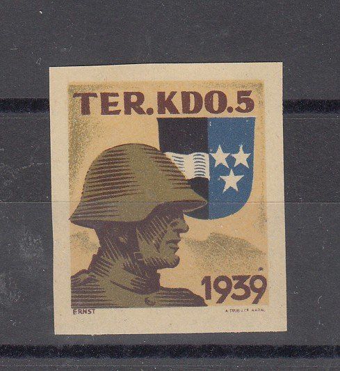 Alle Briefmarken: Territorial-Truppen 46B/2** Ter.Kdo.5 Kat.50.- – Gebraucht aus Herrliberg von Lfrifda
