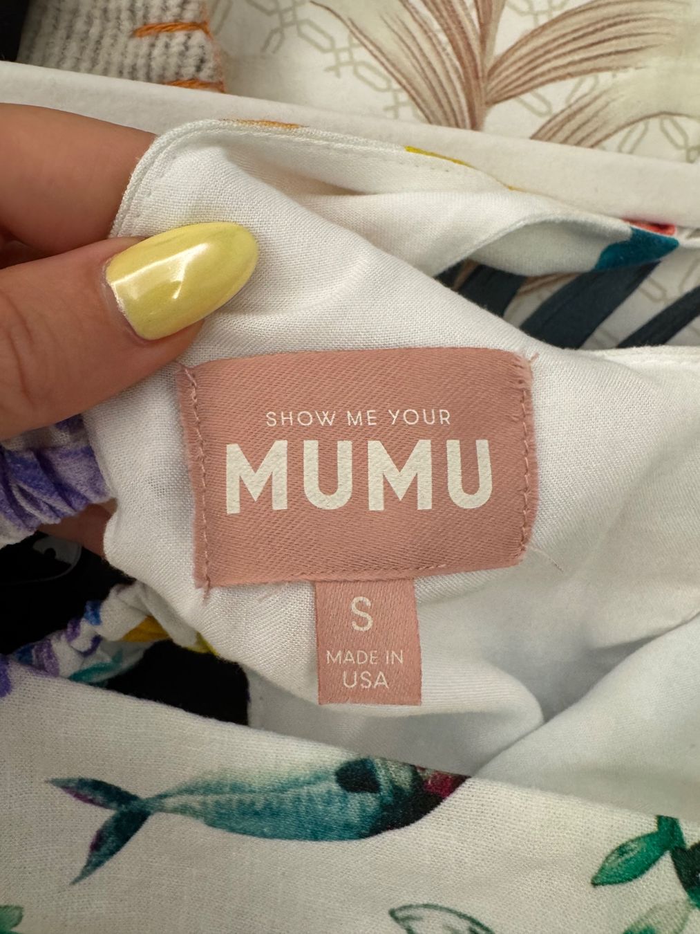 Vestiti: Damen Sommerliches Mini-Kleid mit Muster – Nuovo (secondo la descrizione) da Meilen venduto da Emma_321 5