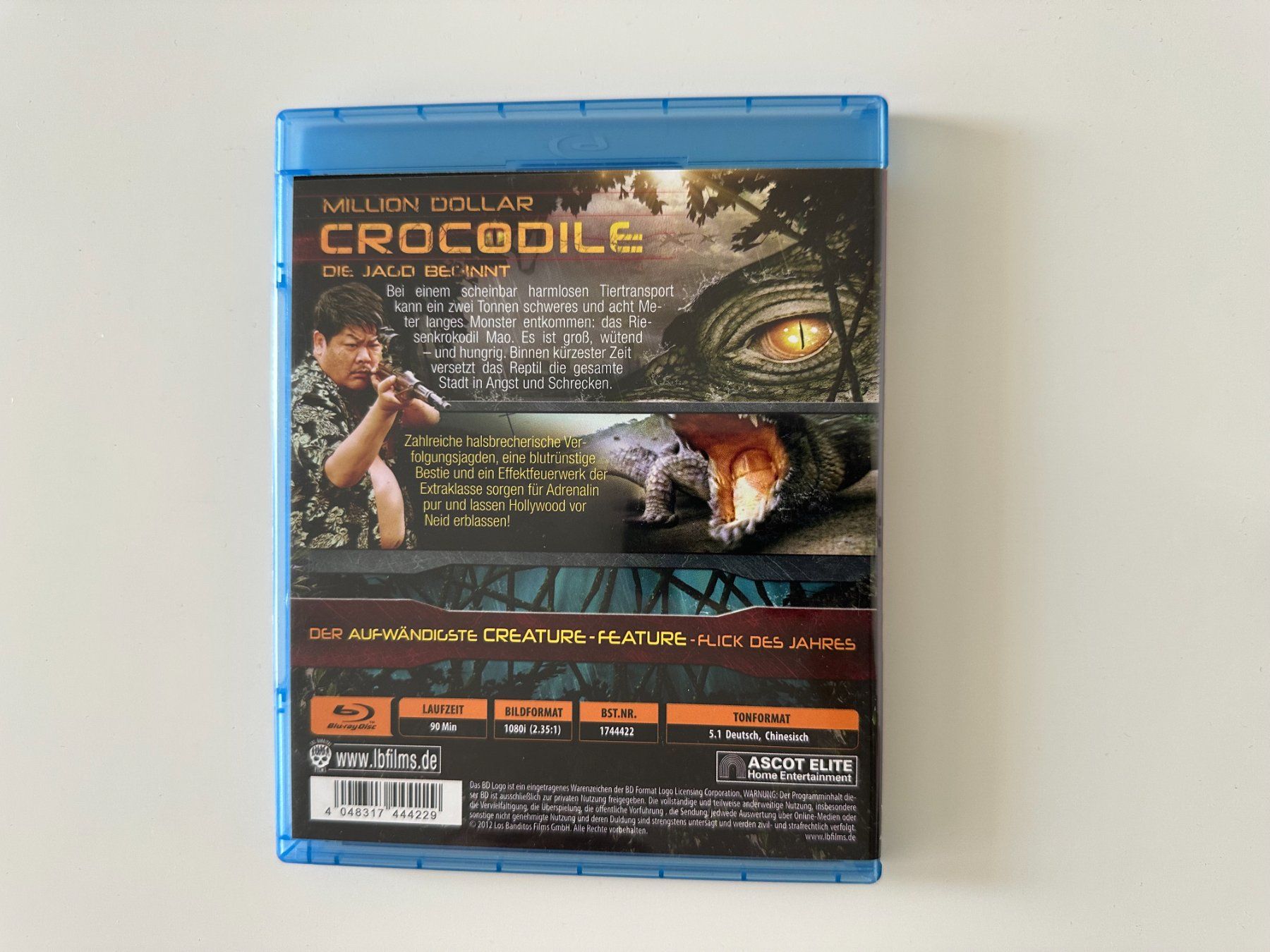 Tutti i DVDs: Croczilla Million Dollar Crocodile Blu-ray – Nuovo (secondo la descrizione) da Couvet venduto da Aura_aura 2