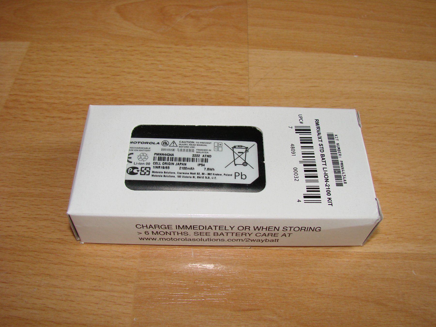 Motorola Funktechnik: Original Motorola PMNN4434 – Neu und originalverpackt aus Herisau von laservision