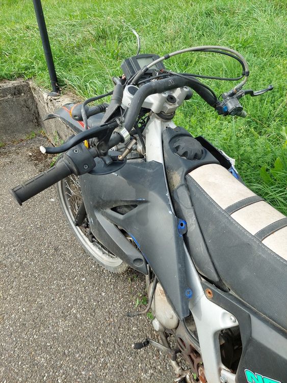 MANOPOLE DOMINO NERO ARANCIO CROSS ENDURO OFFROAD A26041C4540A7-0 - Foto 6