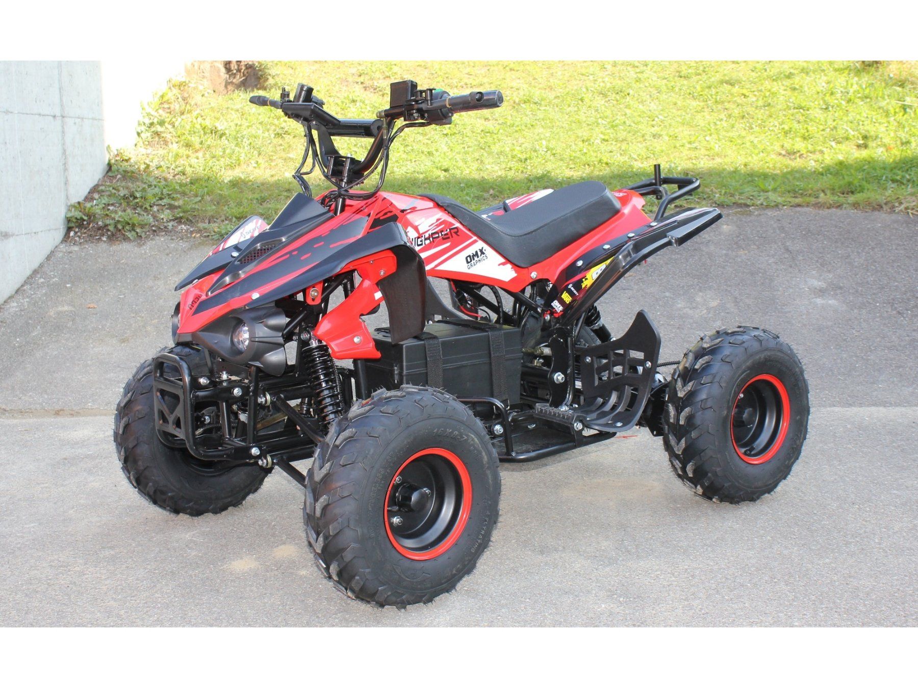 Mini Quad: Elektro Midi-Quad MGR RED - 48V, 1000W - mit Getriebe – Nuovo e nell'imballaggio originale da Entlebuch venduto da Hebu