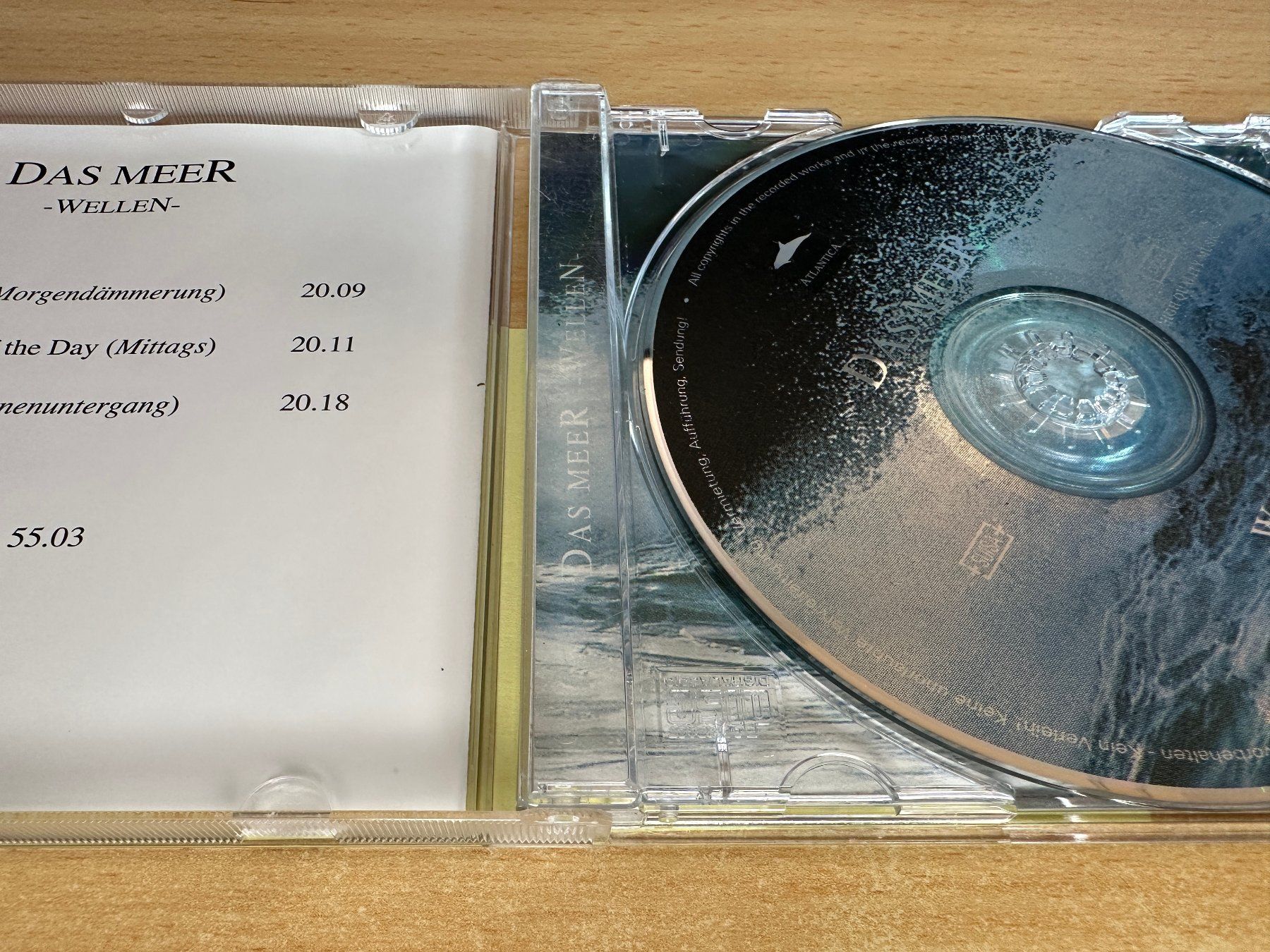 CD: Das Meer - Wellen - The Sea - Waves – Usato da Rikon im Tösstal venduto da Alpenmutz 2