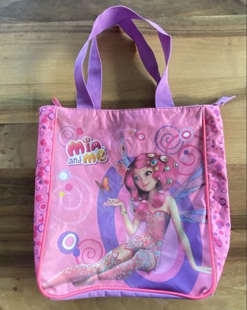Mia and me Tasche Beutel mit Reissverschluss Einhörner