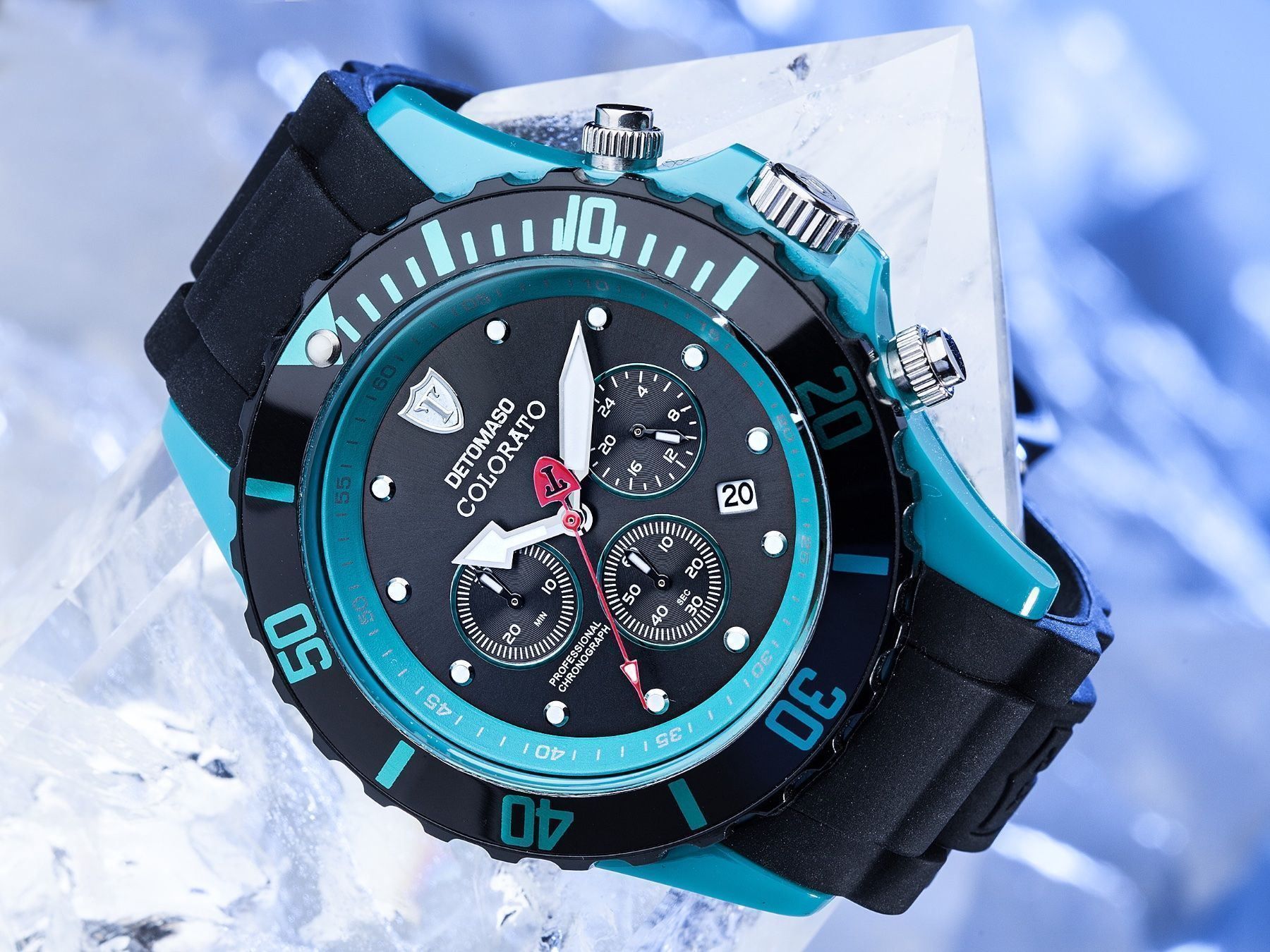 Uhren: Detomaso Colorato Chrono Analog Quarz – Neu und originalverpackt aus Meilen von Schelmi99