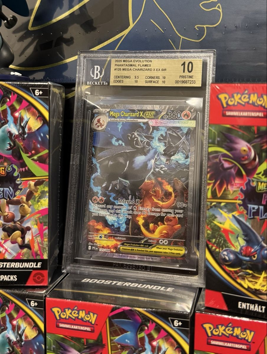 Pokémon Carte collezionabili: Pokemon Mega Charizard X EX SIR Beckett 10 Pristine – Nuovo e nell'imballaggio originale da Thal venduto da SidKu1