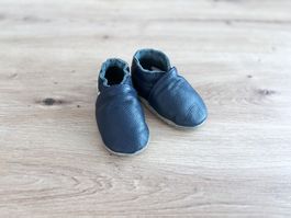 Baby Lederfinkli Krabbelschuhe Leder Schuhe Gr.0-6M