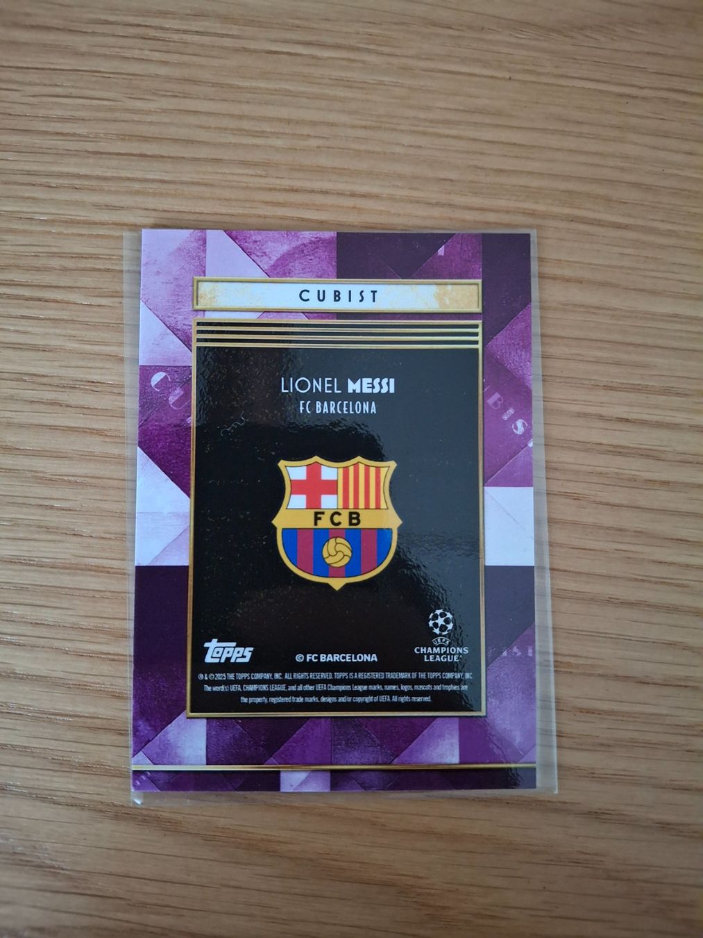 Topps Cartes à collectionner: Topps Deco Lionel Messi /50 – Neuf (Voir description) à Seedorf UR par Collectrvault 1