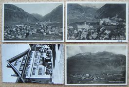 4 FOTO-AK ANDERMATT 1933 - 1964