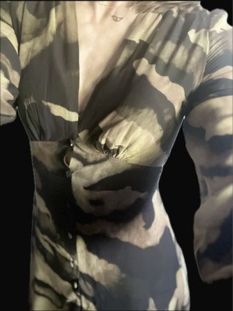 Robe  Massimo Dutti, taille 34, viscose