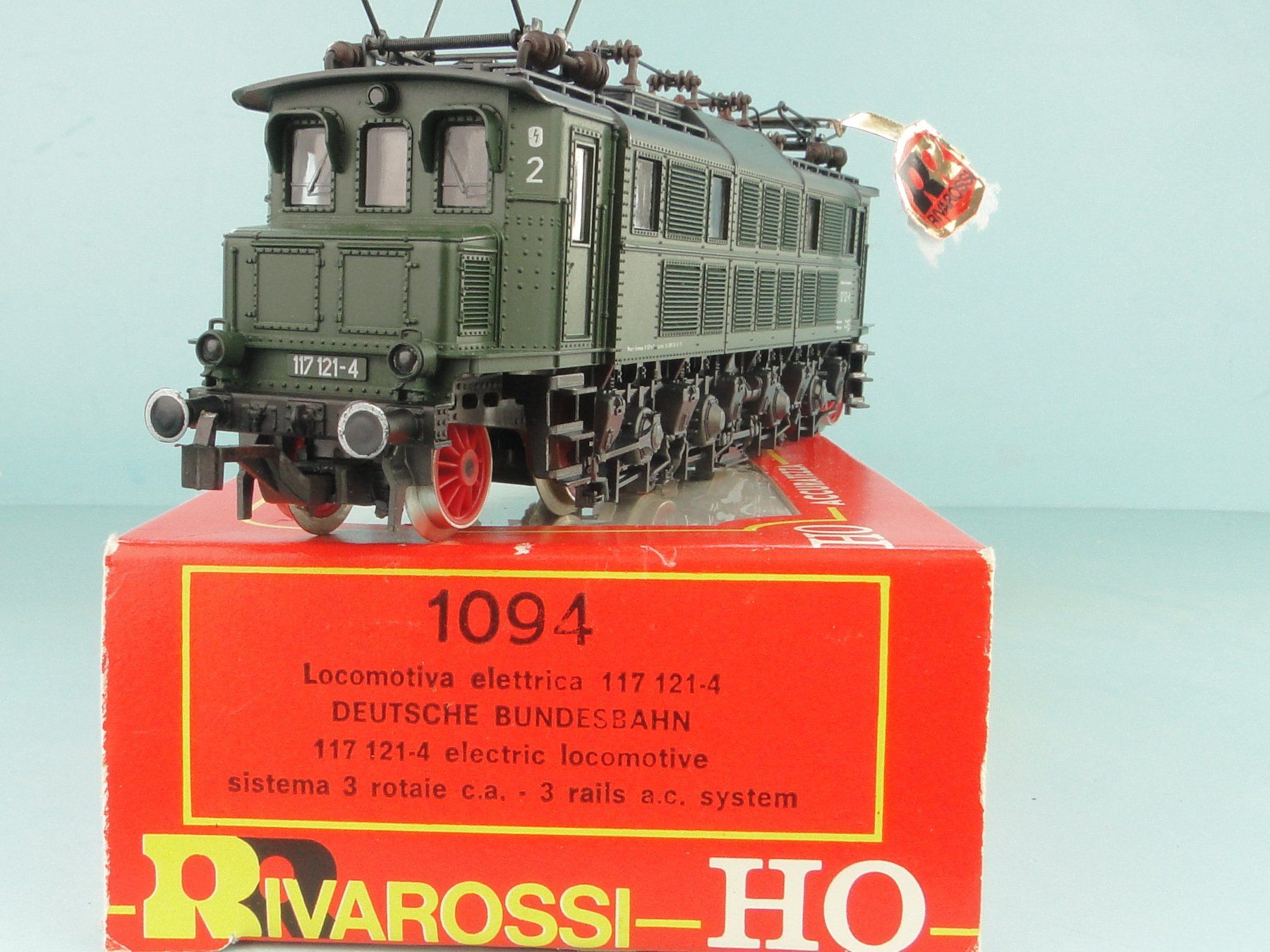 Rivarossi Modellini di ferrovie: Rivarossi H0 1340 DB E 117, neuwertig, AC – Usato da Bülach venduto da cann11 6