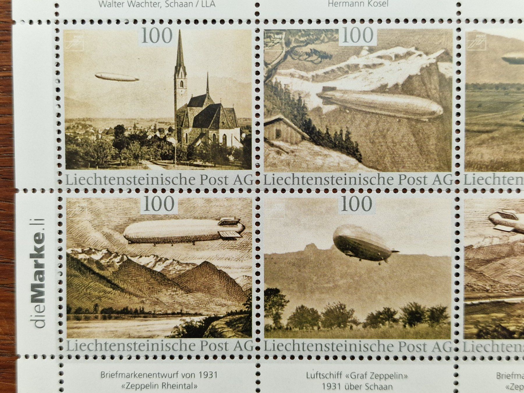 Tutti i francobolli: FL 2014 Kollektionsbogen ZEPPELIN ** – Nuovo (secondo la descrizione) da Aesch LU venduto da briefmarken.uray 1