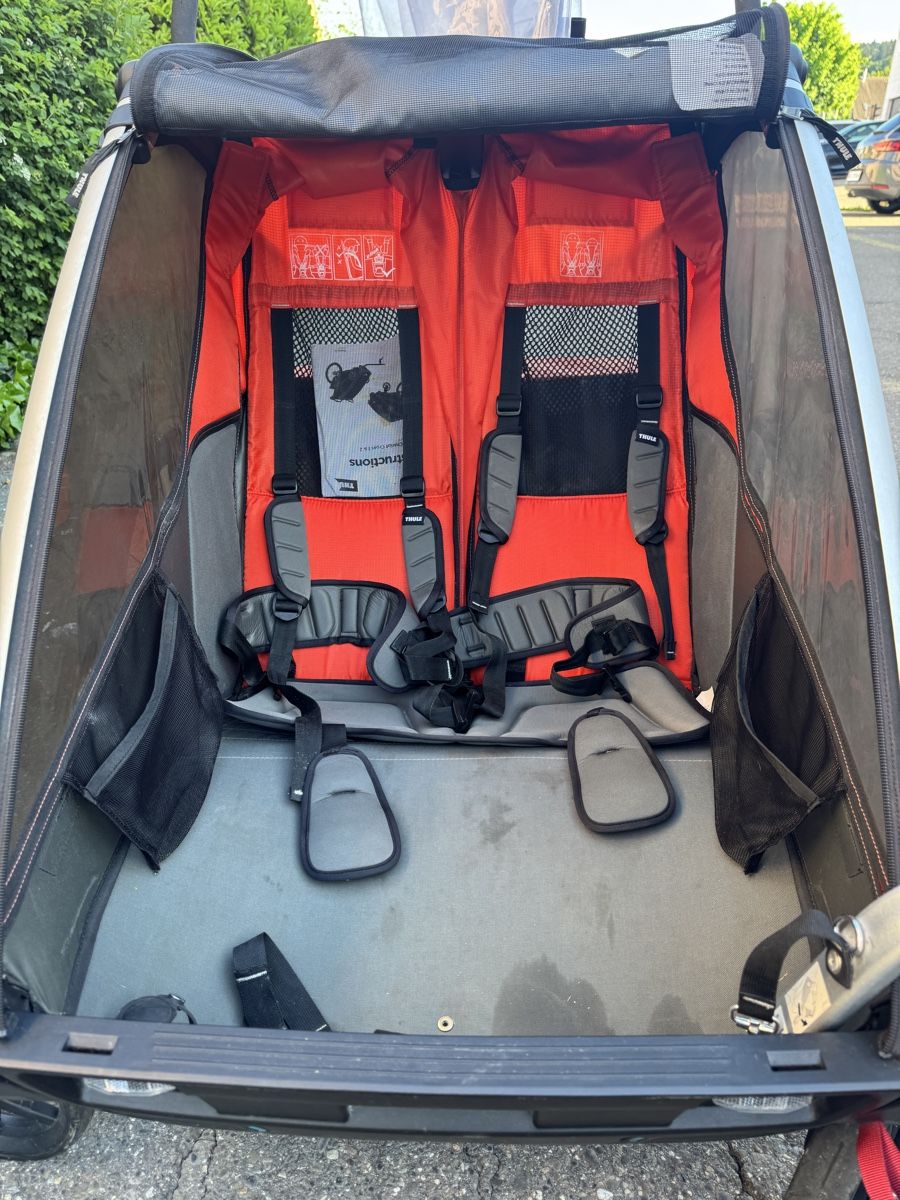 Thule Rimorchi: Thule Kinderwagen Anhänger Velo – Usato da Dintikon venduto da jet_q5xl 4