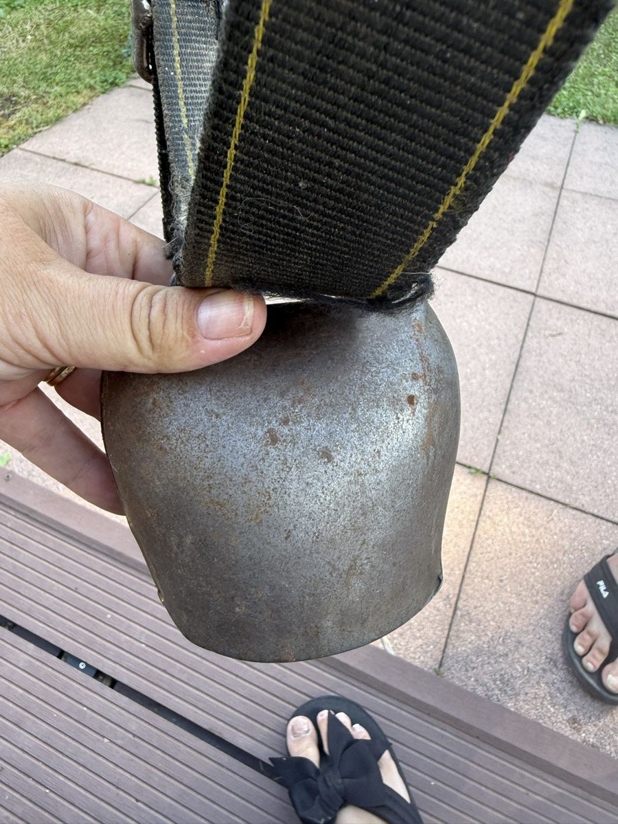 Campanacci mucche: Cloche ancienne – Usato da Chessel venduto da Voyages--2020 3