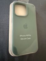 Coque iPhone 16 Pro - Silicone vert menthe -Neuf