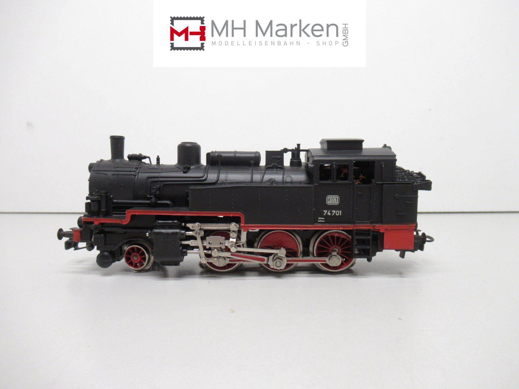 Märklin Modelleisenbahnen: Märklin 3095 Dampflok BR74 Deutsche Bahn Digital RailCom H0 – Gebraucht aus Basel von mhmarken