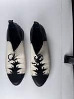 Schuhe Damen schwarz weiss Grösse 38 gebraucht