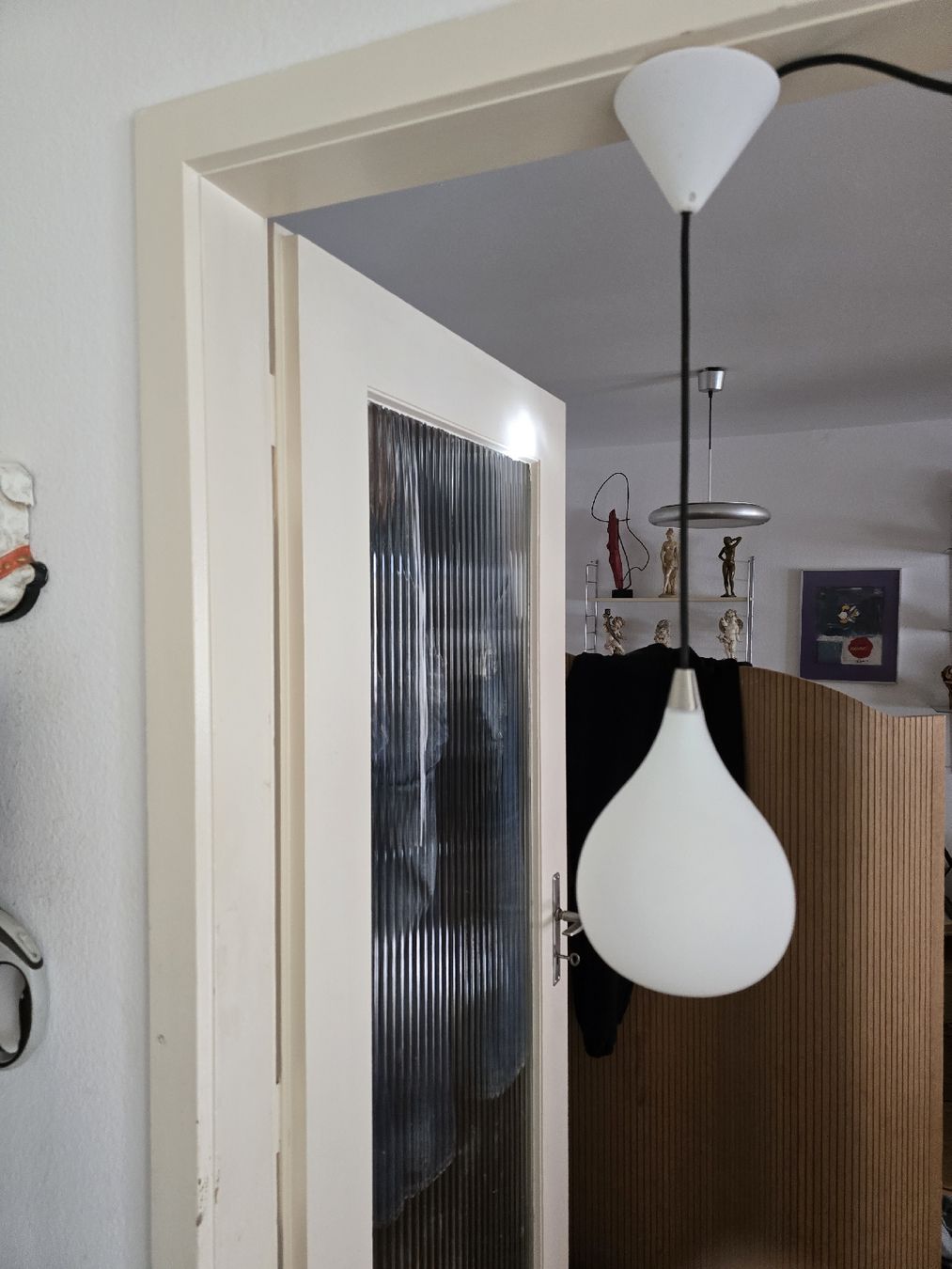 Lampen: süsse Opalglas Lampe in tropfenform – Gebraucht aus Biel/Bienne von alexriveros2 4