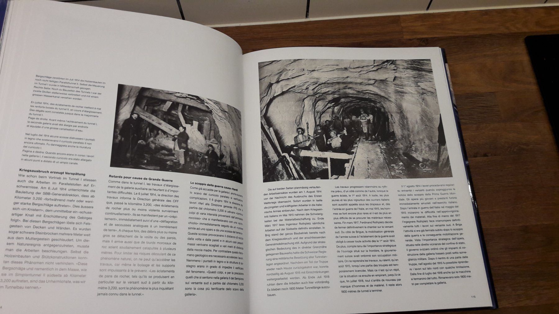 Libri: SIMPLON : 100 ans du tunnel  D / F / I – Usato da Buttes venduto da Cafe2005 8