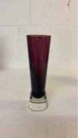 Finncristal Vase, made in Finland, Lila