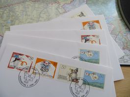 FDC Liechtenstein 1992