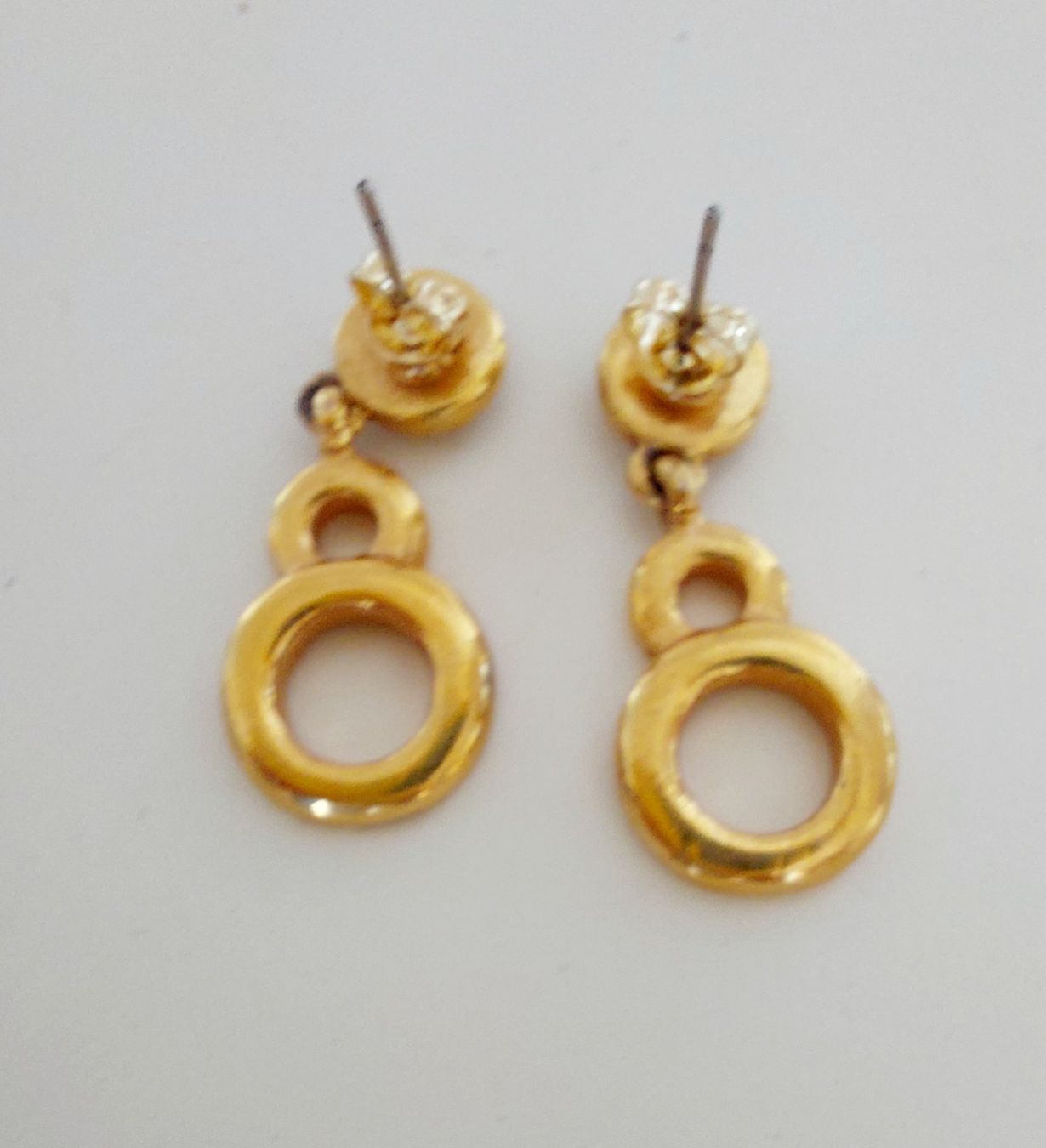 Orecchini pendenti & Orecchini a lobo: Ohrringe goldfarbig mit Stein neuwertig – Nuovo (secondo la descrizione) da Horgen venduto da zur_jq85 4