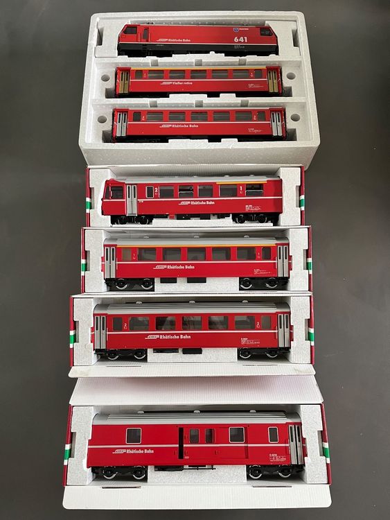 LGB RhB Spur G Set Zug Modellbahn Eisenbahn Garten Kaufen auf Ricardo