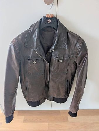 Veste en cuir
