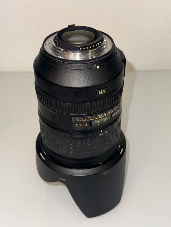 Bouchon D'Objectif 77 Mm Vhbw - Compatible Nikon AF-S 28-300 Mm 3.5-5.6 G ED VR - Protection Poussière Et Rayures
