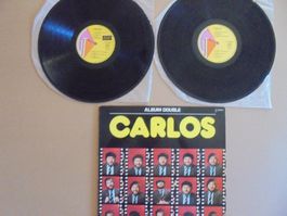 CARLOS " Album Double " 2 x LP France 1975 ( VG+)