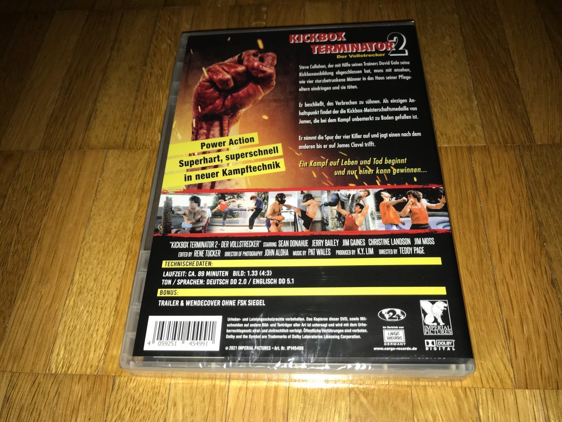 Alle DVDs: Kickbox Terminator 2 - Der Vollstrecker - UNCUT – Neu und originalverpackt aus Basel von havsok 1