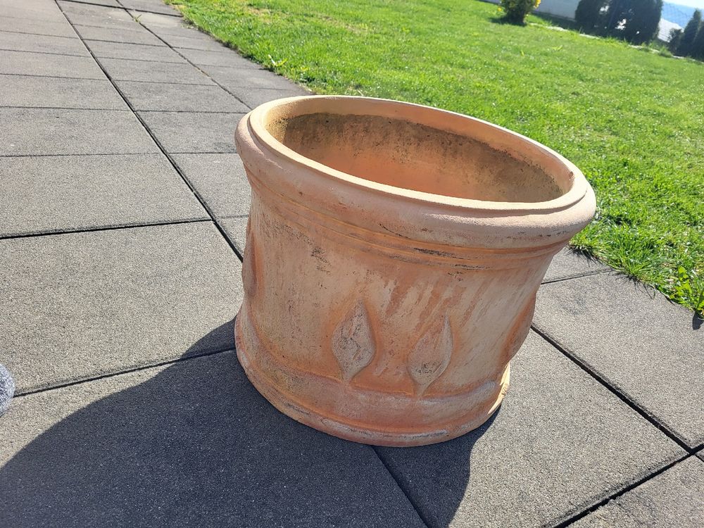 grossen Blumentopf Tontopf Kaufen auf Ricardo