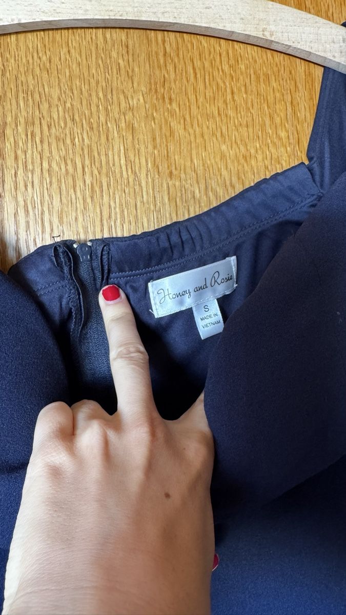Vestiti: Elegantes dunkelblaues Kleid, Grösse S – Usato da Wünnewil venduto da jani.ch 7