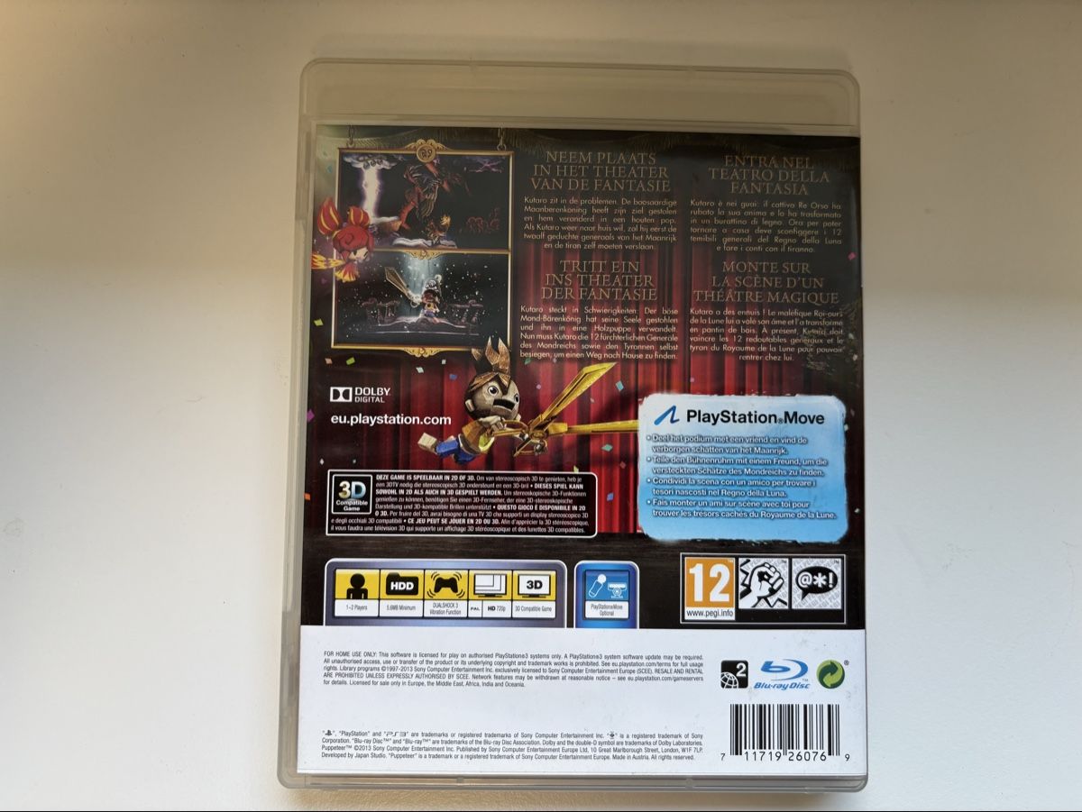 Giochi: Puppeteer PS3 (PAL/D) – Usato da Widen venduto da mxpx_1981 3