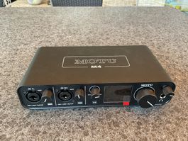 Audio Interface MOTU M4 4-Kanal USB schwarz gebraucht
