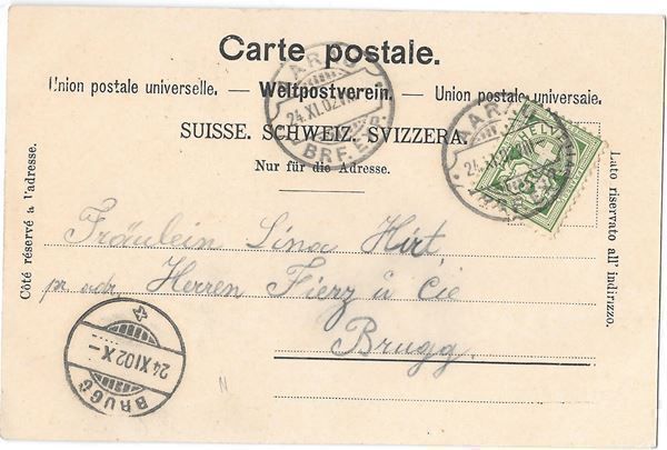 Cartoline postali: Aarau Jurastrasse – Usato da Olten venduto da clotaldi 1