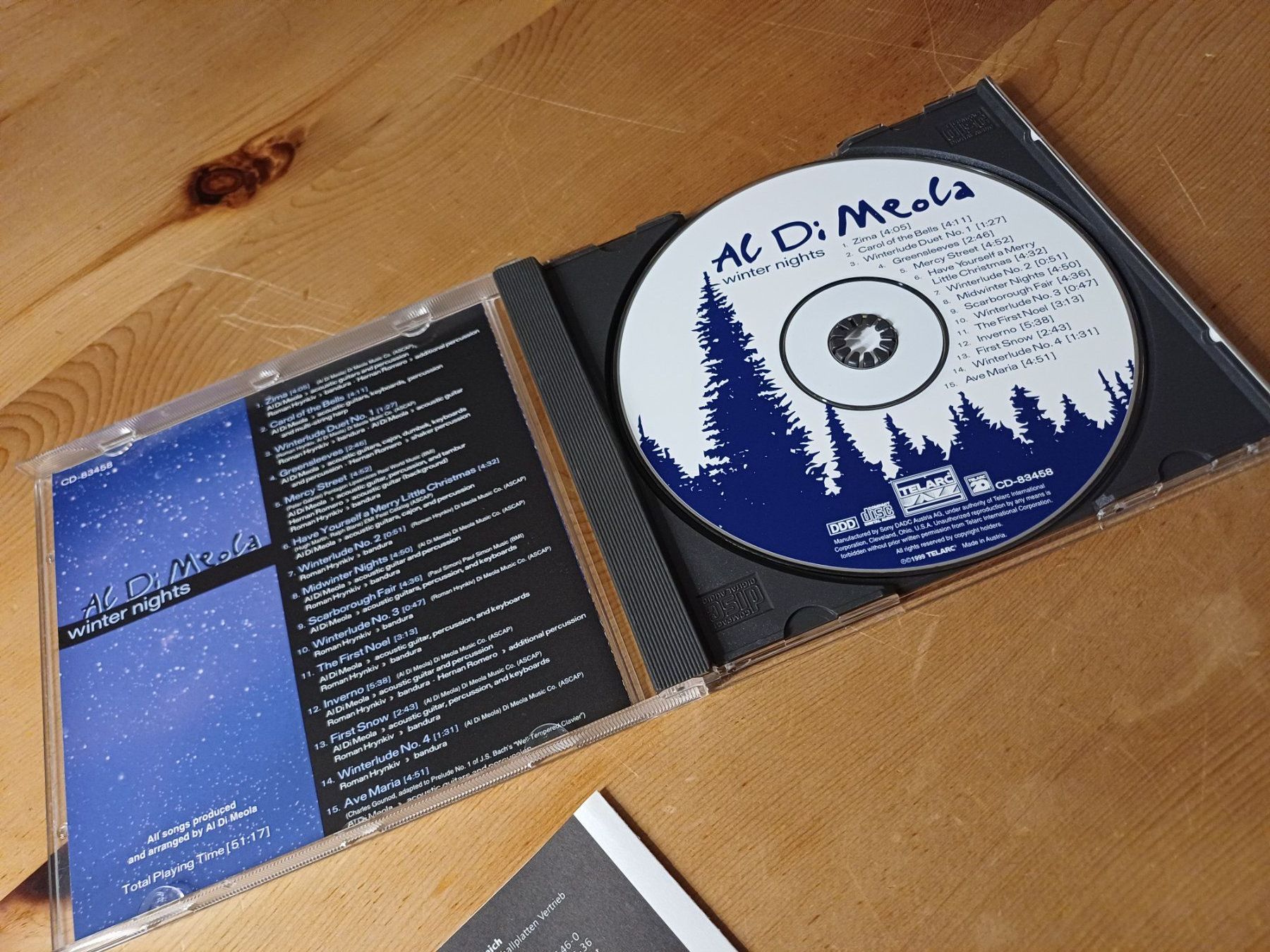 CDs: Al Di Meola: Winter Nights – Gebraucht aus Jona von Rreto71 1