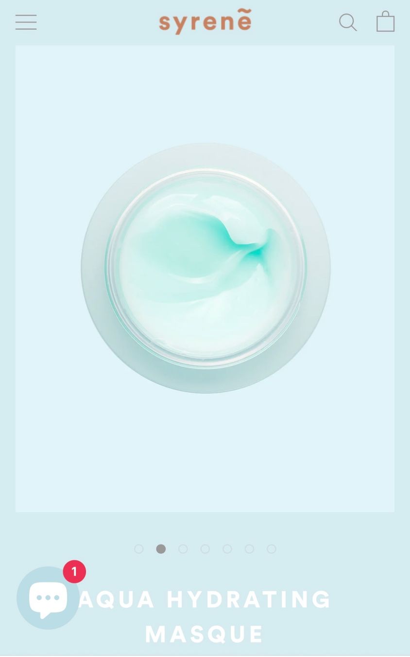 Cura del viso: syrenê aqua hydating masque 100ml., neu & ungeöffnet – Nuovo e nell'imballaggio originale da Zürich venduto da deruja 3