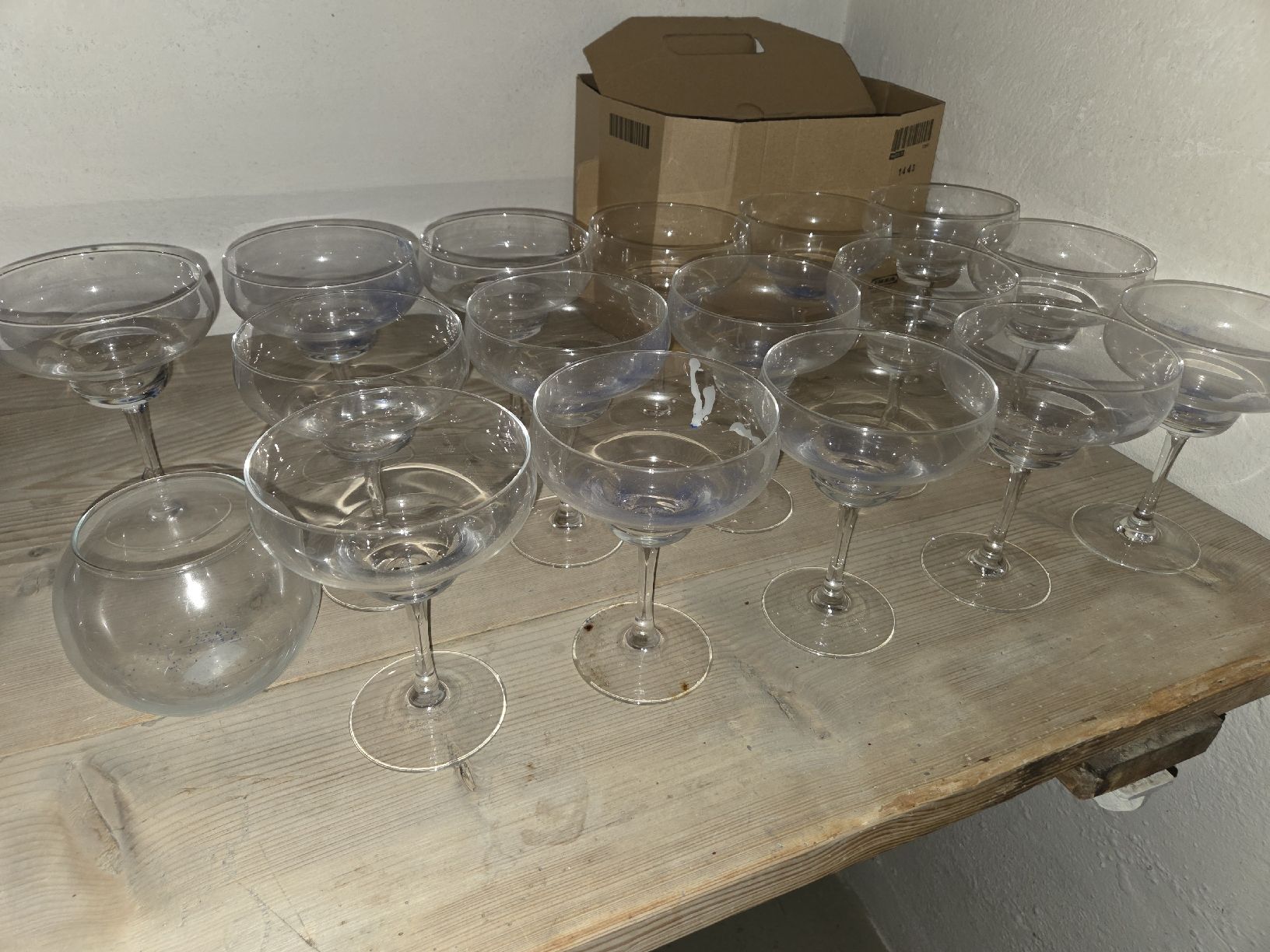 Ikea Bicchieri: 16 x Desser- oder Dekogläser, für Party oder Hochzeit! – Usato da neuenhof venduto da chicco_90 1