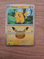 Carte Pokémon Pikachu 30ème anniversaire édition fr