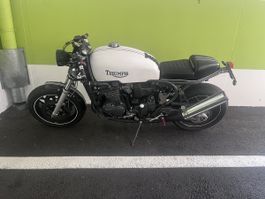 Motorrad Triumph Trophy 900 weiss guter Zustand
