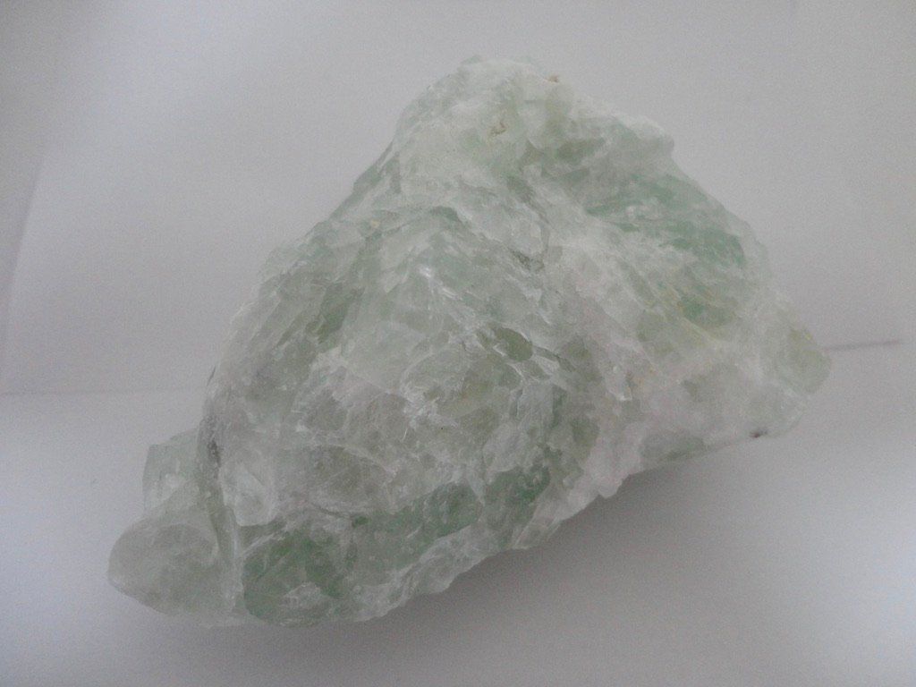Minerali & Pietre curative: Fluorit roh grün Heilstein – Nuovo (secondo la descrizione) da Biberist venduto da Steine 1