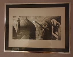Original Kunstdruck, gerahmt, sehr guter Zustand!