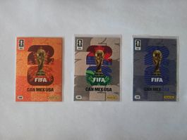 3 Stück Panini WM 2026 Pokal 624