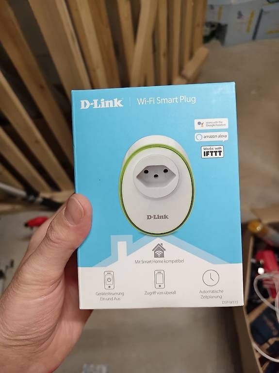 Dlink Spine: D-Link DSP-W115 Wi-Fi Smart Plug Smart Home Steckdose – Nuovo e nell'imballaggio originale da Düdingen venduto da Yvu2k